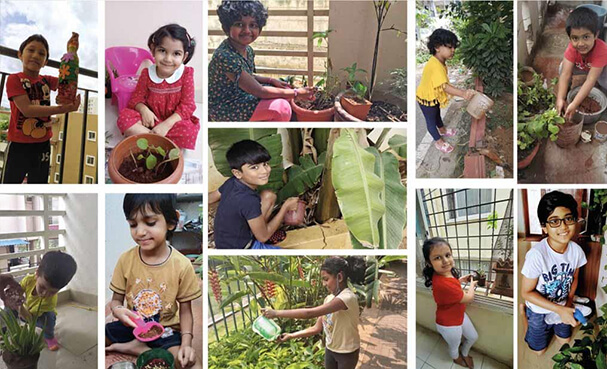 Students celebrate Earth Day and pledged to restore Earth