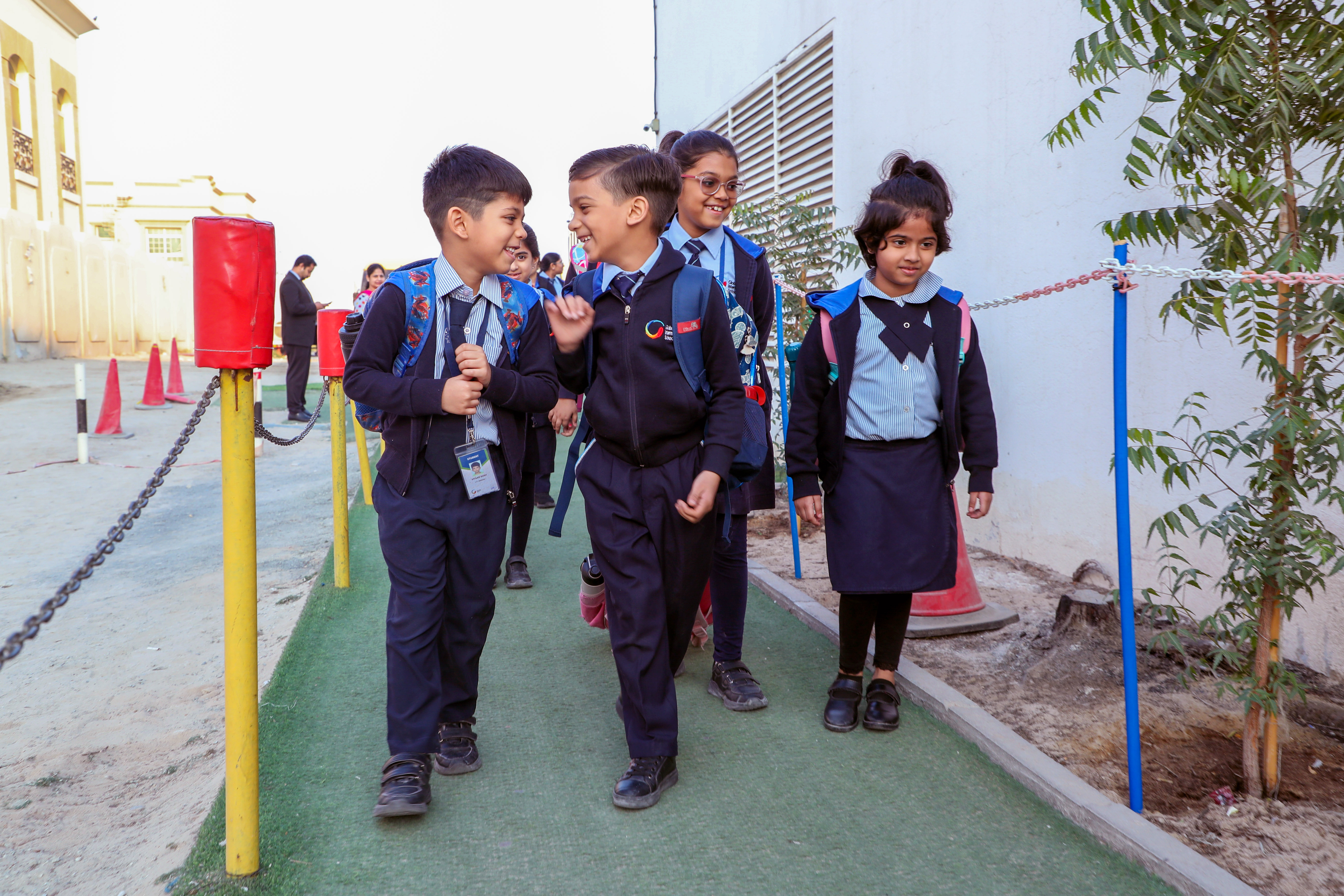 Morning entry to school