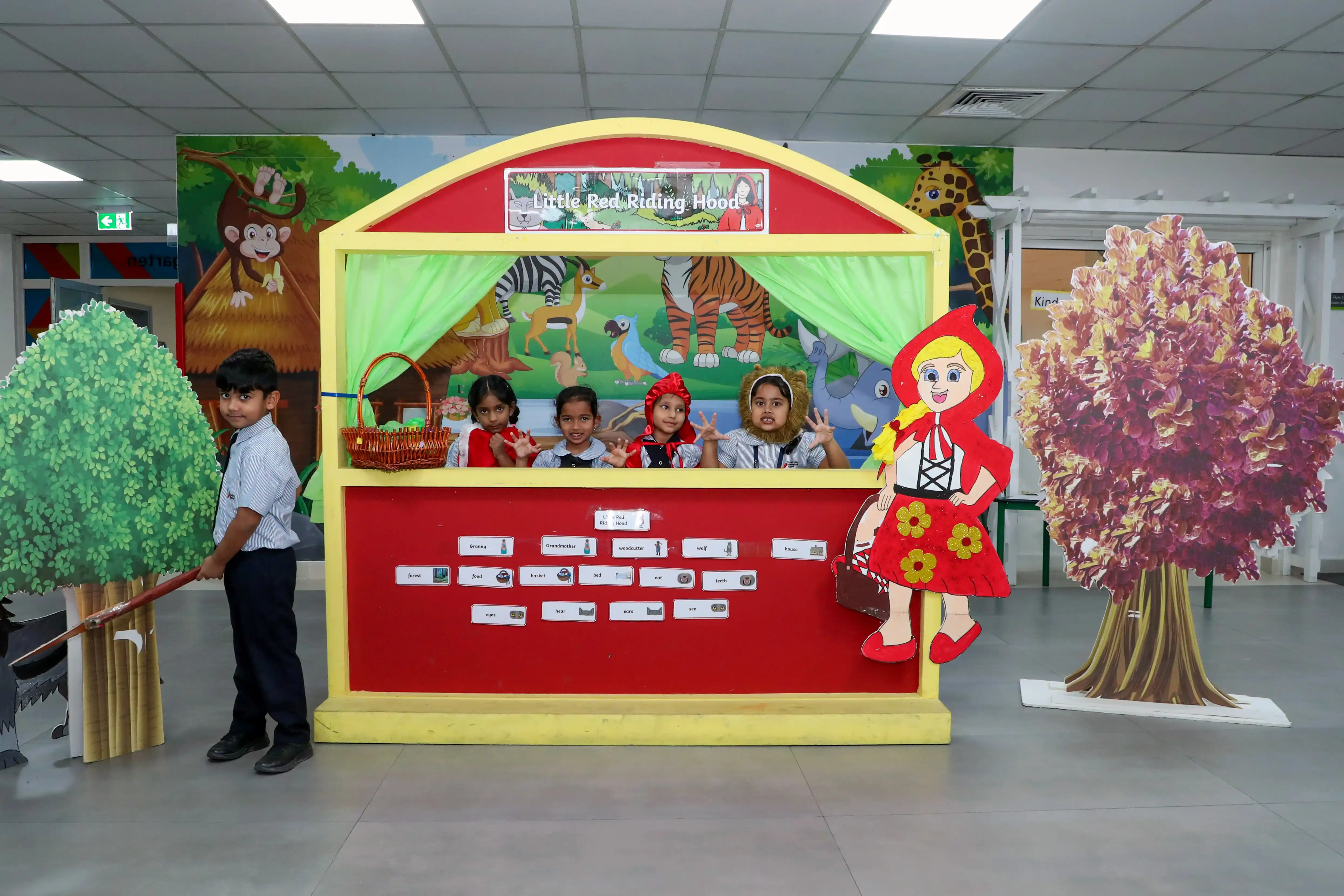 Red Riding booth