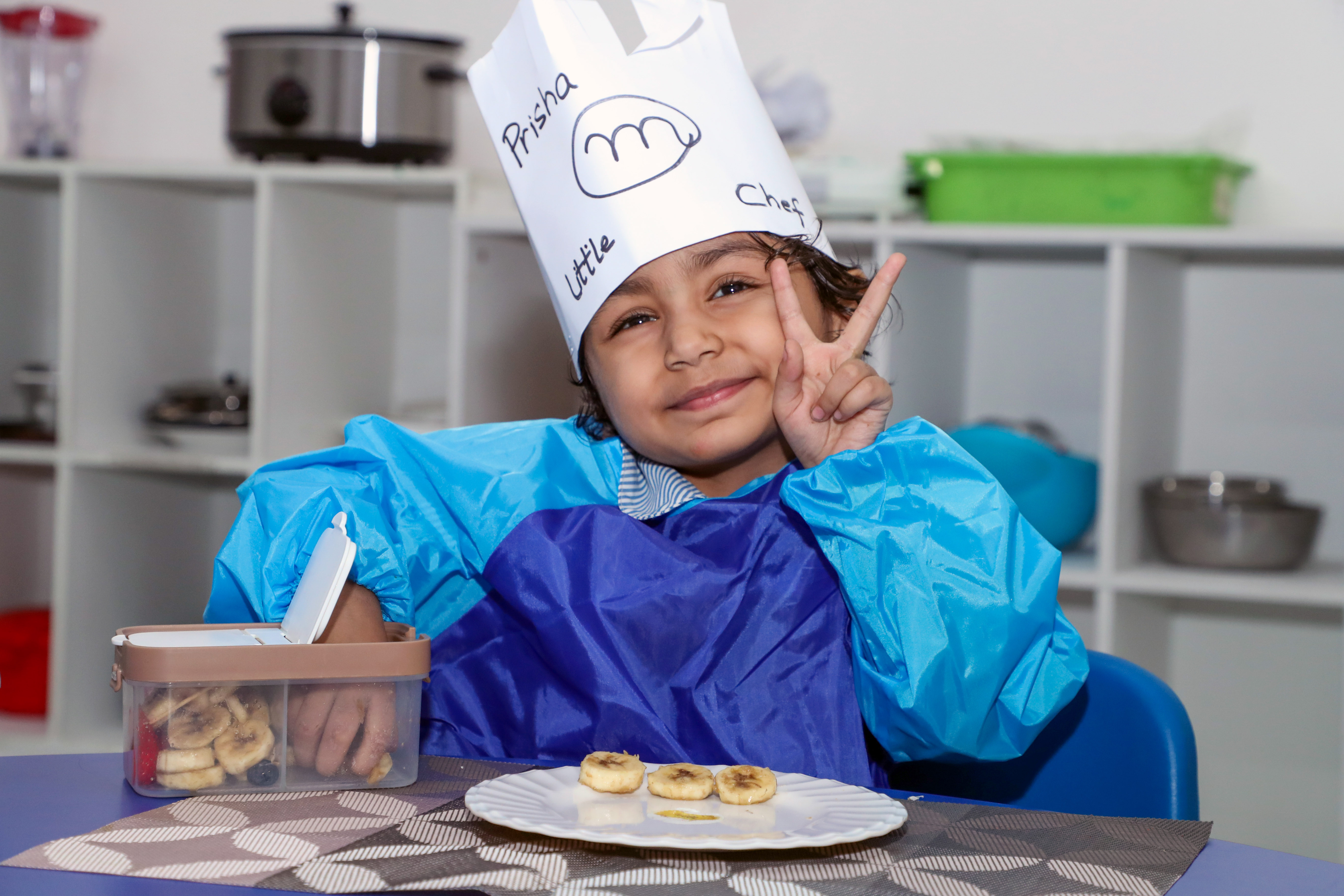 School cooking activity