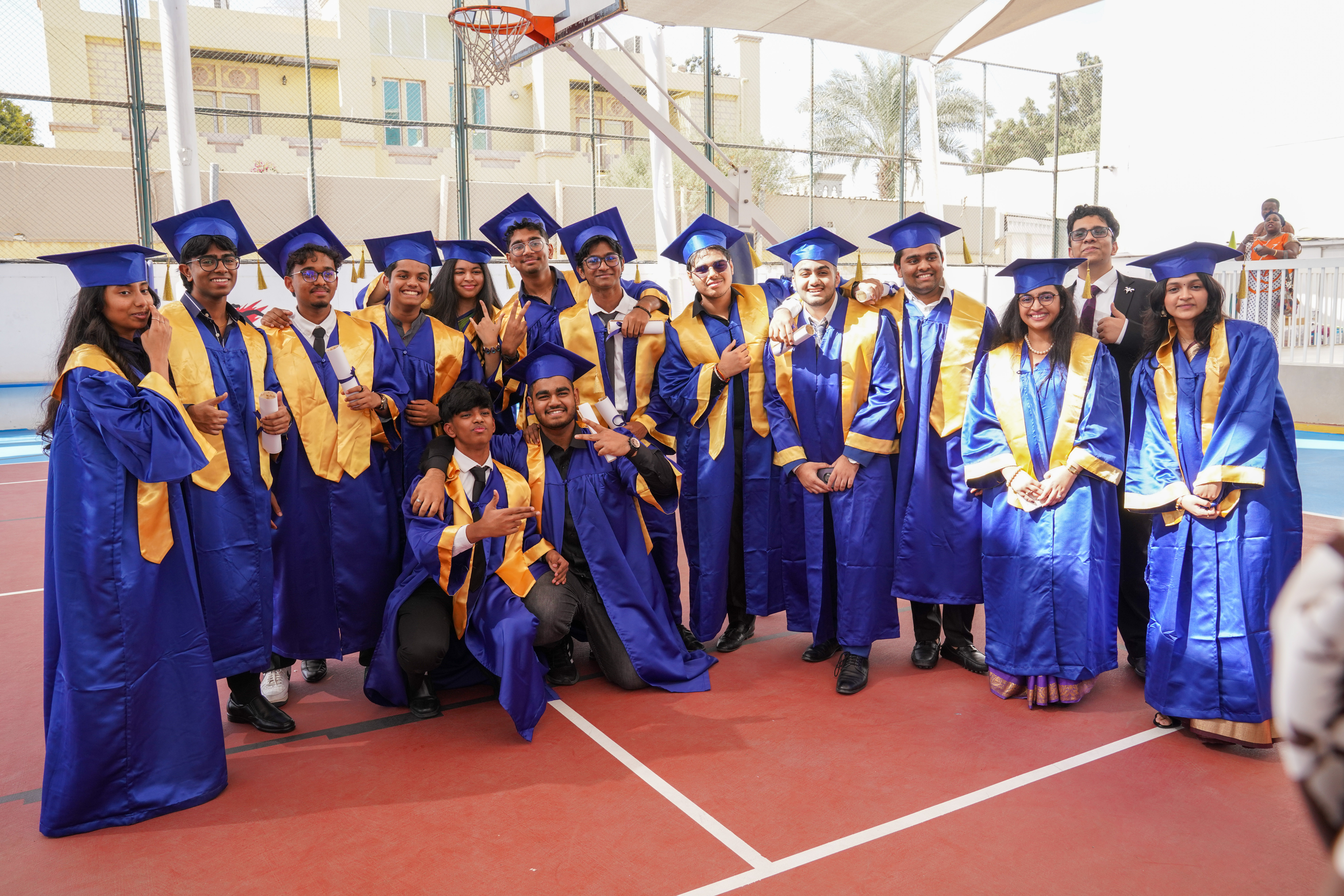 Graduation group photo
