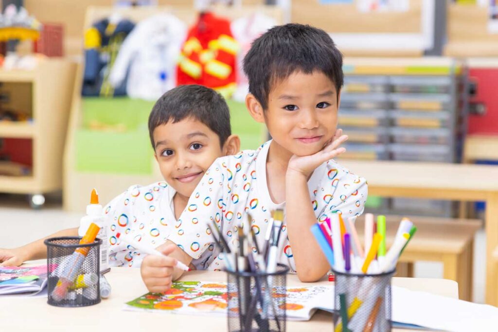 Early Years classroom activity