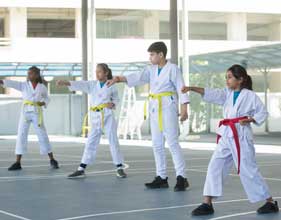 taekwondo martial arts training