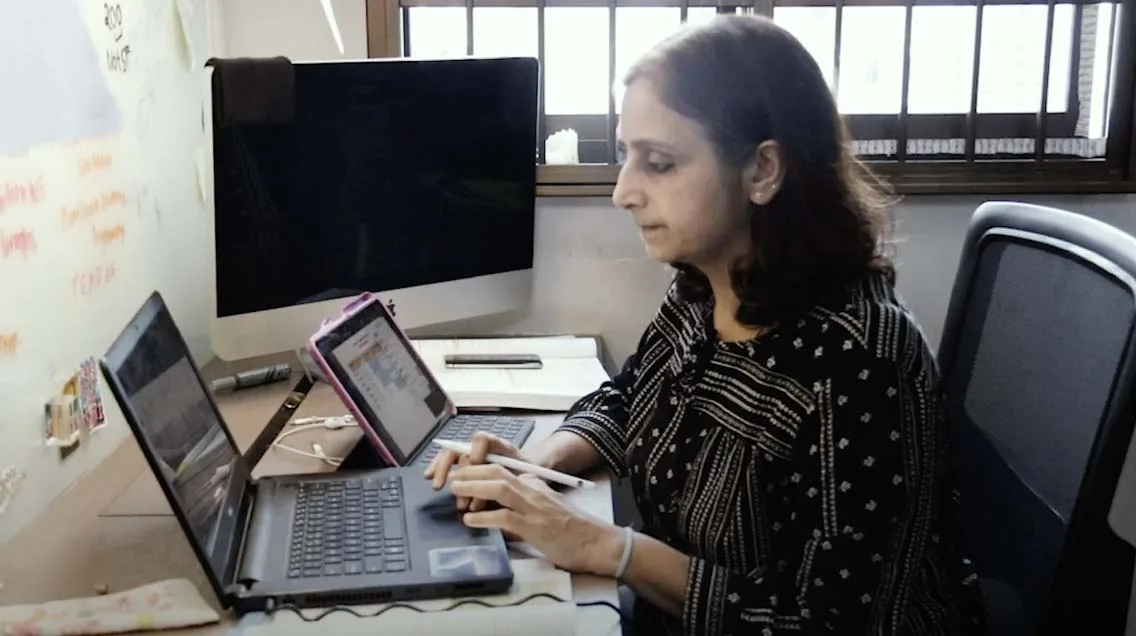 GIIS virtual classroom teacher session