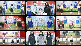 Students participating in school activities at Global Indian International School Singapore