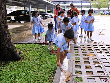 Going green and sustainability initiatives at Global Indian International School Singapore