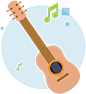 Guitar music lessons at Global Indian School Singapore