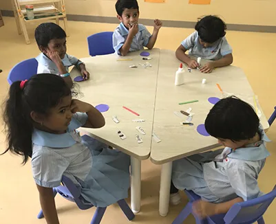 Classroom facilities at Global Indian International School Singapore