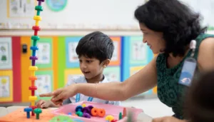 Montessori education learning approach at Global Indian International School Singapore