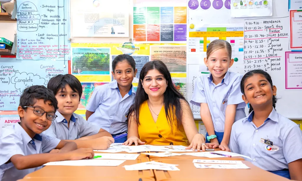 Primary school students at GIIS East Coast Campus