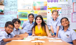 Primary school students at GIIS East Coast Campus