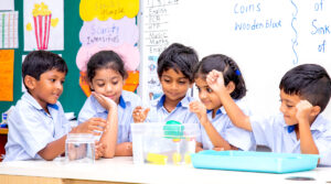 GIIS East Coast students during a classroom session